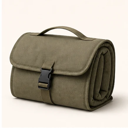 Faltbare Kühltasche in neutraler Studioaufnahme