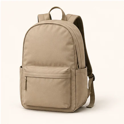 Bequemer Tagesrucksack in neutraler Studioaufnahme