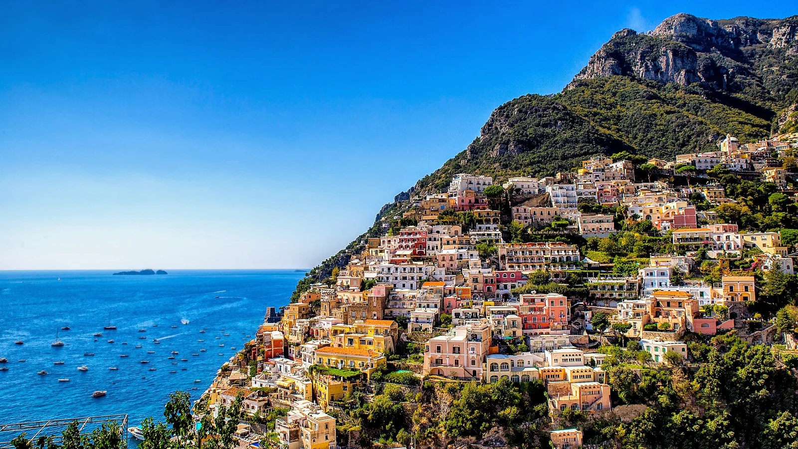 Positano an der Amalfiküste
