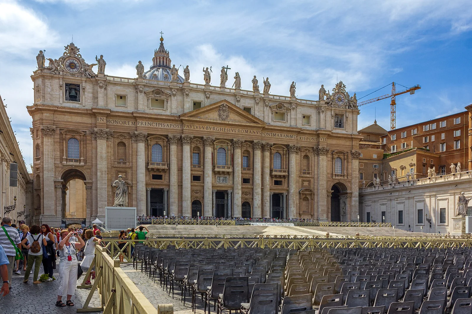 Petersdom und Petersplatz in Rom